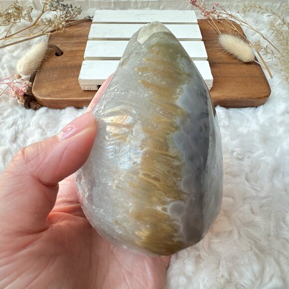 Gorgeous Amethyst Flame | Amethyst Crystal Cluster - Picture 4 of 9